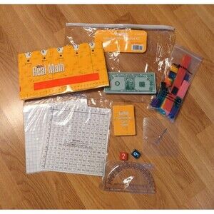 SRA Real Math Individual Manipulative Kit Grades 3-6 McGraw Hill Homeschool